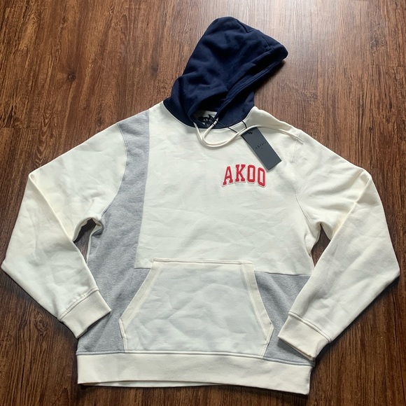 AKOO Logo Hoodie Whisper White Men’s Size X-Large NWT - Picture 3 of 8